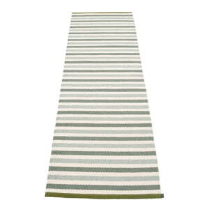 Zeleno-krémový vnútorný a vonkajší behúň 70x240 cm Teo Sage – Pappelina