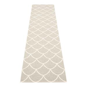 Krémový vnútorný a vonkajší behúň 70x300 cm Kotte Linen – Pappelina