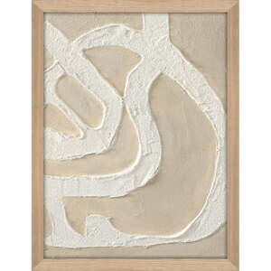 Ručne maľovaný obraz 32,5x42,5 cm Raw organic – Malerifabrikken