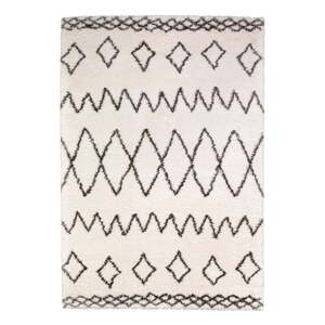 Biela kúpeľňová predložka 60x110 cm Berber – Tomasucci