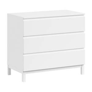 Biela detská komoda 99x89x57 cm Eva – Vipack