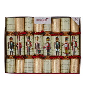 Vianočné crackery v súprave 8 ks Nutcracker – Robin Reed