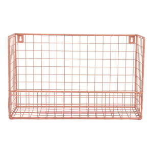 Oranžová oceľová polica 40 cm Reja – PT LIVING