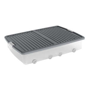 Plastový úložný box pod posteľ s vekom 79x58x16, 5 cm W box underbed XL – KIS