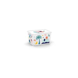 Biely plastový detský úložný box 55x39x31 cm C Box Style – KIS