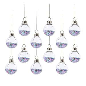 Sklenené vianočné gule v súprave 12 ks ø 3 cm Stars Mini – Sass & Belle