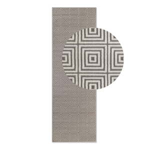 Sivý behúň 80x240 cm Perles Tourmaline – Elle Decoration
