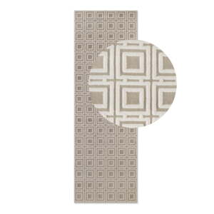 Krémový behúň 80x240 cm Perles Howlite – Elle Decoration