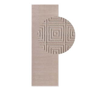 Béžový behúň 80x240 cm Perles Tourmaline – Elle Decoration