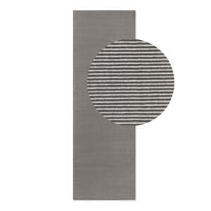 Antracitovo-krémový behúň 80x240 cm Perles Dolomite – Elle Decoration