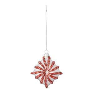 Sklenená vianočná ozdoba 9 cm Candy – Bloomingville