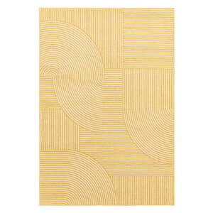 Žltý koberec 200x290 cm Muse Yellow Geometric – Asiatic Carpets