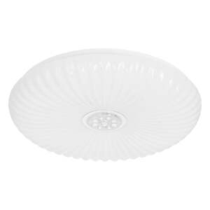 Biele LED stropné svietidlo na diaľkové ovládanie/so stmievačom 38x38 cm Perola – Candellux Lighting