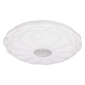 Biele LED stropné svietidlo 38x38 cm Victus – Candellux Lighting