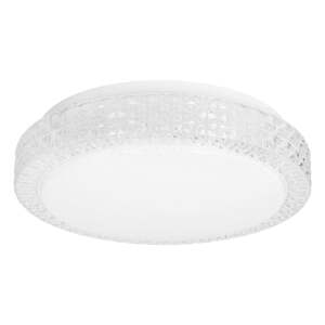 Biele LED stropné svietidlo 27x27 cm Rabel – Candellux Lighting
