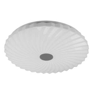 Biele LED stropné svietidlo na diaľkové ovládanie/so stmievačom 38,5x38,5 cm Calipso – Candellux Lighting