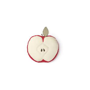 Bavlnený detský vankúšik ø 30 cm Apple – Lorena Canals
