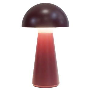 Fialová LED stolová lampa na diaľkové ovládanie (výška  28 cm) Sam – Sirius