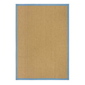 Svetlomodrý/svetlohnedý vnútorný a vonkajší koberec 200x290 cm Sisal Look – Flair Rugs