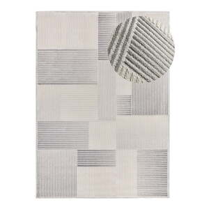 Svetlosivý/slonovinový koberec 200x290 cm Baresa – Universal