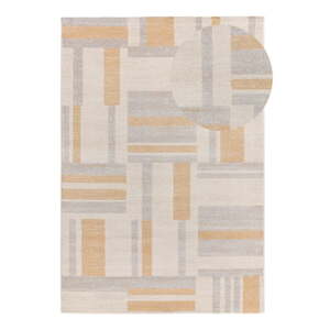 Svetlosivý/krémovobiely koberec 133x190 cm Craft – Universal