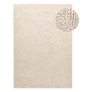Svetlo prírodný ručne tkaný vlnený koberec 160x230 cm Eleni Natural White – Hanse Home