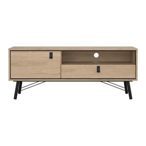 TV stolík v dekore duba v prírodnej farbe 150x60x40 cm Ry – Tvilum
