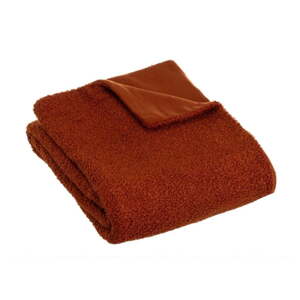 Deka s baránkom v tehlovej farbe 130x160 cm Sherpa Bouclé – Casa Selección