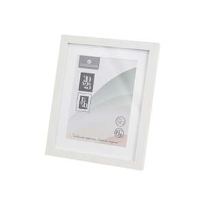 Biely stojací/na stenu rámček 22,5x28 cm Sencillo – Casa Selección