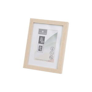 Stojací/na stenu rámček v prírodnej farbe 17,5x22,5 cm Sencillo – Casa Selección