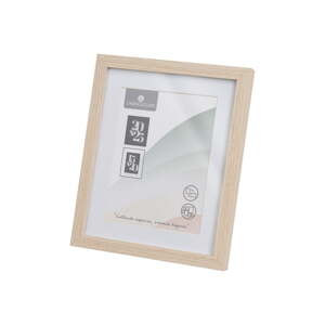 Stojací/na stenu rámček v prírodnej farbe 22,5x28 cm Sencillo – Casa Selección