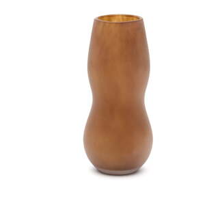 Hnedá sklenená váza (výška  32 cm) Crila – Kave Home