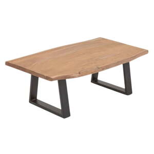 Konferenčný stolík s doskou z akácie v prírodnej farbe 65x115 cm Alaia – Kave Home