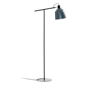 Stojacia lampa v petrolejovej farbe s kovovým tienidlom (výška  147 cm) Olimpia – Kave Home