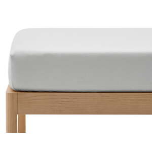 Biela napínacia plachta z bavlneného perkálu 70x140 cm Fleno – Kave Home