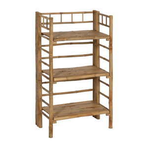 Bambusový regál v prírodnej farbe 61x104x34 cm Manali – Ixia