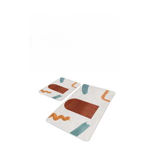 Zamatové kúpeľňové predložky v súprave 2 ks 60x100 cm – Mila Home