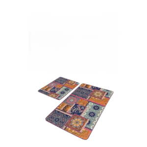 Zamatové kúpeľňové predložky v súprave 2 ks 60x100 cm – Mila Home