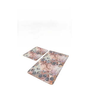 Zamatové kúpeľňové predložky v súprave 2 ks 60x100 cm – Mila Home