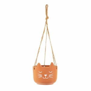 Závesný obal na kvetináč z terakoty ø 11,5 cm Cat's Whiskers – Sass & Belle