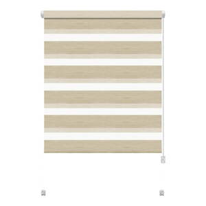 Krémovobiela roleta deň a noc 42,5x150 cm Zebra Natur – Gardinia