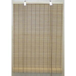 Bambusová roleta v prírodnej farbe 80x160 cm Brutus – Gardinia