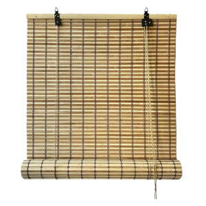 Bambusová roleta v prírodnej farbe 140x160 cm Java – Gardinia