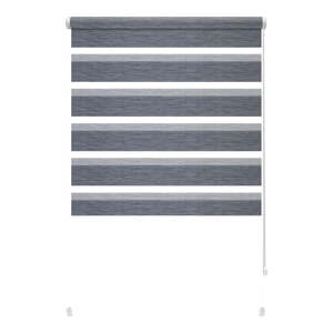 Antracitová roleta deň a noc 80x150 cm Zebra Silvalin – Gardinia