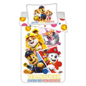 Bavlnená detská obliečka do postieľky 100x135 cm Paw Patrol – Jerry Fabrics