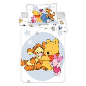 Bavlnená detská obliečka do postieľky 100x135 cm Winnie the Pooh "Stars" – Jerry Fabrics
