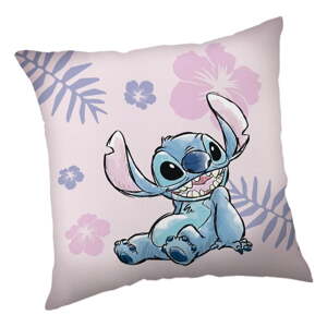 Fleecový detský vankúšik 40x40 cm Lilo a Stitch "Pink" – Jerry Fabrics
