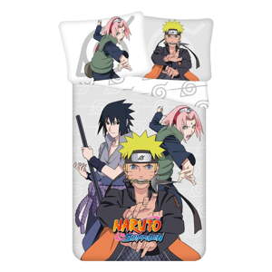 Bavlnená detská obliečka na jednolôžko 140x200 cm Naruto – Jerry Fabrics