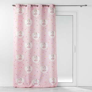 Ružový detský záves 140x260 cm Petite Etoile – douceur d'intérieur