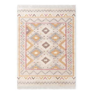 Krémový ručne tkaný jutový koberec 80x150 cm Roya Imani – Elle Decoration